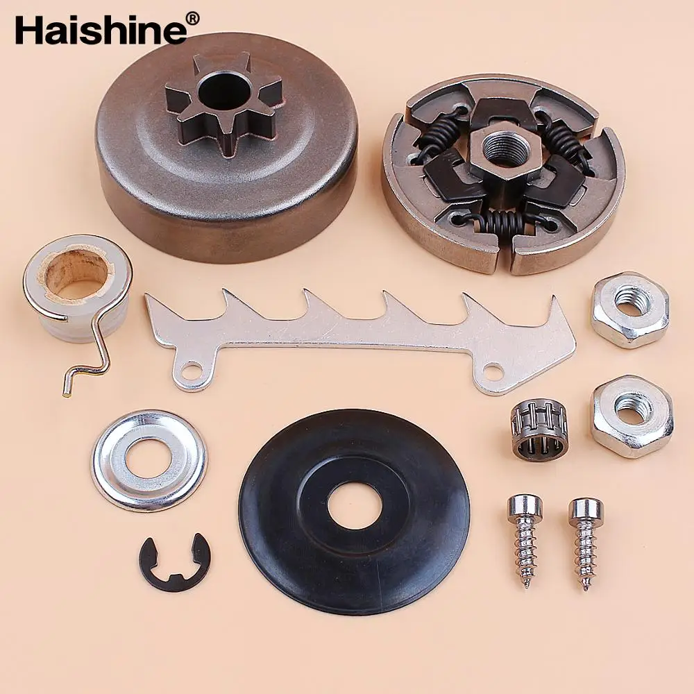 .325" Chainsaw Clutch Drum Bumper Spike Screw Worm Gear Washer Bearing Kit For STIHL MS210 MS230 MS250 025 023 021 Garden Tools 3