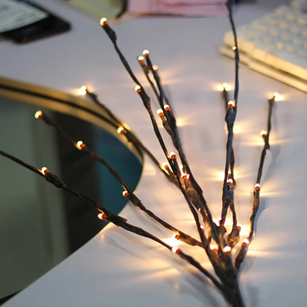 

Tree Branch Led Light Christmas Day Pendant Tree Branch Light Battery Light Garden Party Room Decoration Light