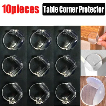 

Transparent Anti-Collision Angle Protection Cover Edge Corner Guard Child Security 10pcs/lot Baby Safety Table Corner Protector