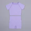 ShirtsShorts Purple