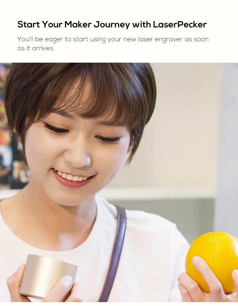 Laserpecker L1 Portable Mini Laser Engraving Machine DIY Logo Printer Leather Wood Laser