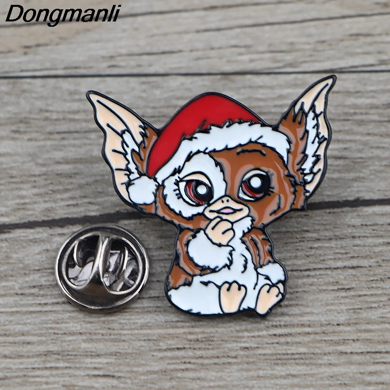 K1012 милые Gremlins металлические эмалированные булавки и броши с мультяшными персонажами для женщин и мужчин нагрудные булавки для рюкзака Сумки шляпы значки