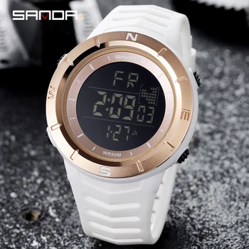 

Fashion Men's Watches New Casual LED Digital Sports Watch Men Multifunction Wristwatch Mens Clock Relogios Masculino 6001