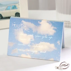 Autocollants bloc Notes océan et ciel, étiquette autocollante Kawaii pour journal intime, Scrapbooking, Diy bricolage, 80 feuilles/paquet, 807 