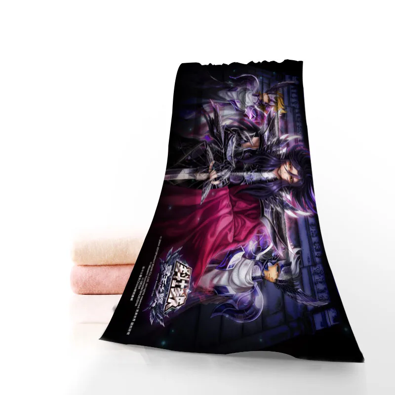 Saint Seiya Towel Printed Cotton Face/Bath Towels Microfiber Fabric For Kids Men Women Shower Towels 70X140cm microfiber towel