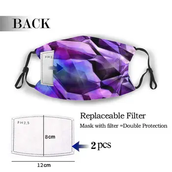 

protective mask with filter Rainbow Shards anti dust PM2.5 reuse adult teen child girl
