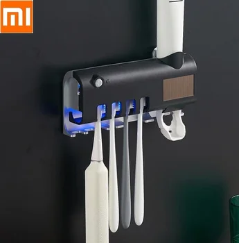 

For Xiaomi Telligent Sterilization Toothbrush Rack UV Disinfection Toothbrush Holder Smart Safety Sterilizer Box