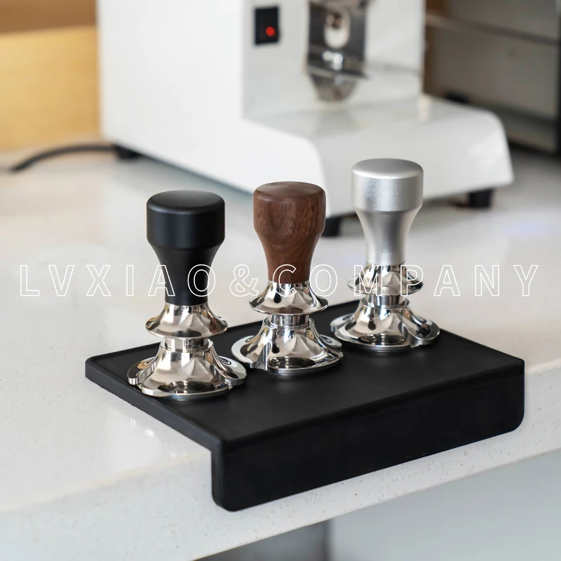 US $53.82 Coffee T er 58mm Espresso Tools Press Level T er Unbiased Adjustable Depth With Anti Pressure Deviation Stainless Steel Base