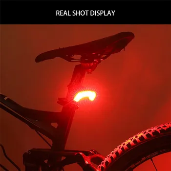 

Bicycle Taillight Riding Turn Signal Light USB Charging Cycle Lights Led Intelligent Control Mountain Bike Safety Warning Light