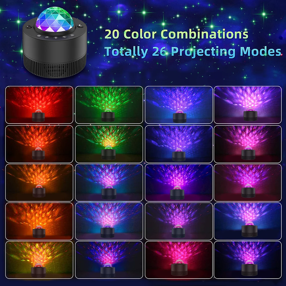 Smart Star Galaxy Projector Lamp De Galaxia Proyector Led Night Light  Projecteur Projektor Gwiazd Sterrenhemel Gift Starry Sky