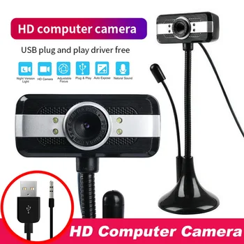 

HD 480P Mini Webcam Conference Webcam Laptops Desktops USB Webcam for Live Video Conference