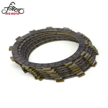 

For KAWASAKI VN ZR 400 EN450 EN EX 500 KL KLR ZL ZX 600 ER EX KL KLR KLE 650 Motorcycle Engine Clutch Friction Disc Plate Kit