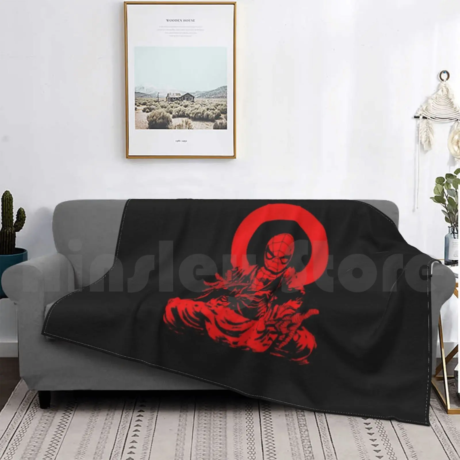 Spider Biuddha Coperta Moda Personalizzata Spidey Buddha