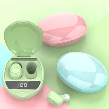 

Bluetooth 5.0 Wireless Earphone Digital Display Charging Box HiFi In-Ear Earbuds Headset Earphones Wireless Bluetooth Earphone