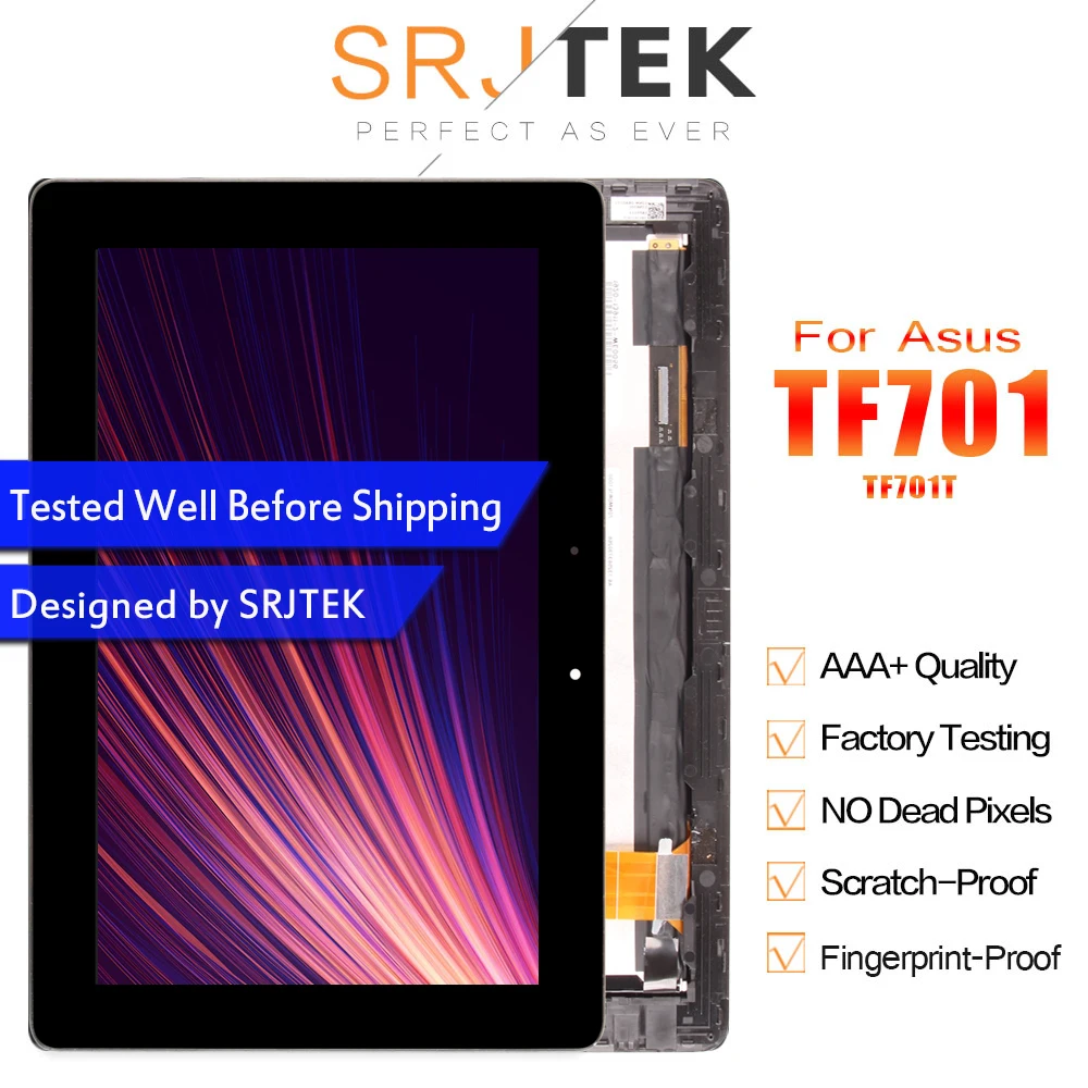 Оригинальный Для Asus Transformer Pad TF701T TF701 LQ101R1SX03 ЖК дисплей дигитайзер сенсорного