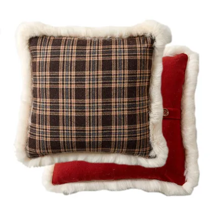 Рождественский чехол для подушки Rovaniemi, клетчатые подушки для тела, рождественские украшения для дома - Цвет: Style5