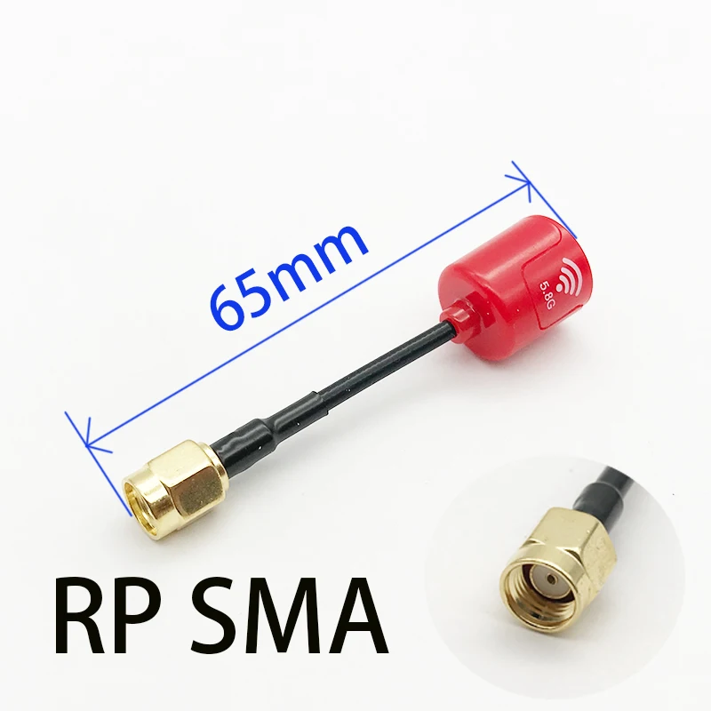 65 Red RPSMA