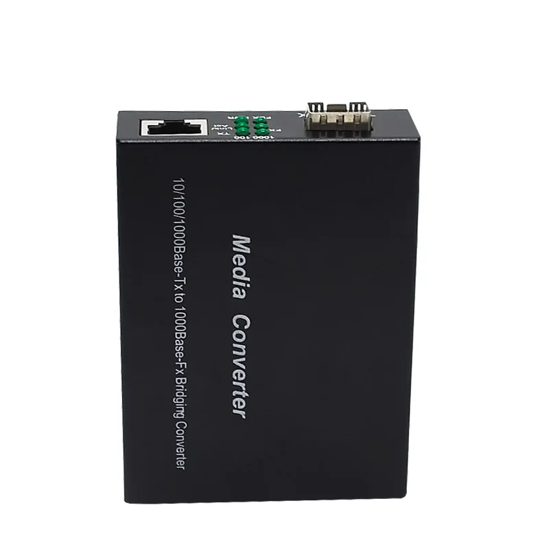 Гигабитный оптоволоконный преобразователь SFP на RJ45 1000 Мбит/с волоконный