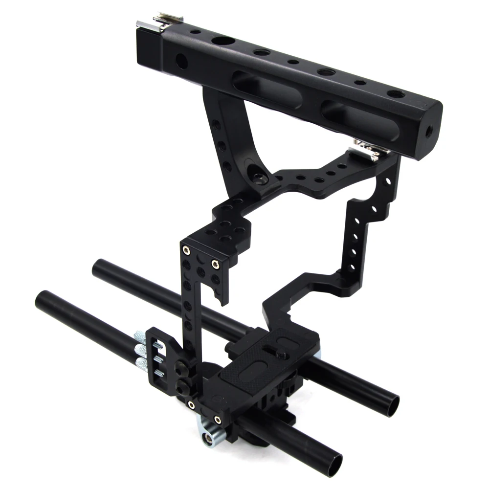 

Camera Video Cage Kit w/Handle Grip for Sony A7 A7r A7s II A6300 A6000