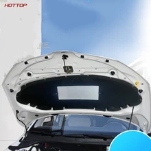 Черный передний двигатель анти-шум звукоизоляция хлопок тепло закрытый ячейка пена для Skoda Fabia