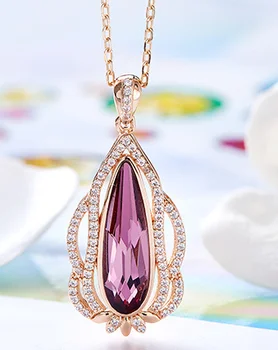 

YVV91 925 Sterling Silver Wedding Pearl Zircon Necklace Earrings crystal lovers Bracelet
