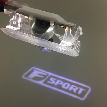 

For LEXUS IS250 IS400 LX570 CT200H RX300 RX350 ES350 GS300 GS350 LX470 Lexus Sport Logo Car Door Light F Sport Shadow Light 2pcs