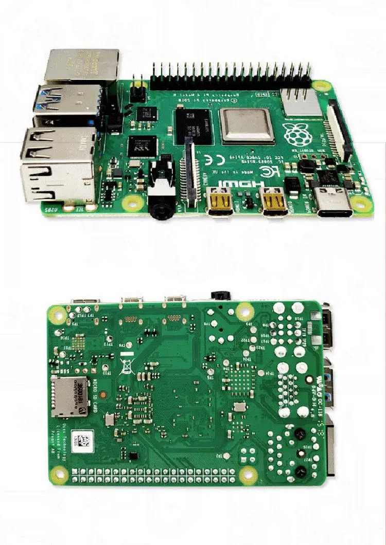 Raspberry Pi 4B макетная плата двухдиапазонный wifi Bluetooth 5,0 Raspberry Pi 4