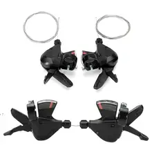 1 пара 3x8 Скорость MTB велосипед левый и правый переключатель для Shimano Acera SL-M310