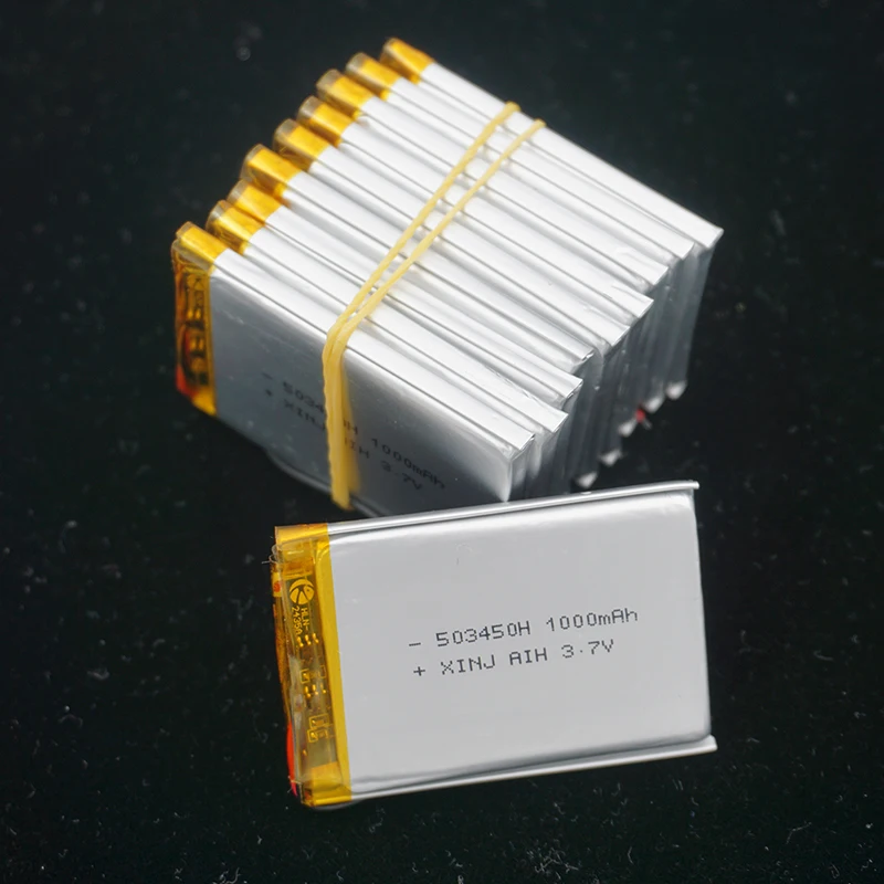 XINJ 3 7 V 1000mAh li po литий полимерный аккумулятор liion cell 503450 для электронной книги