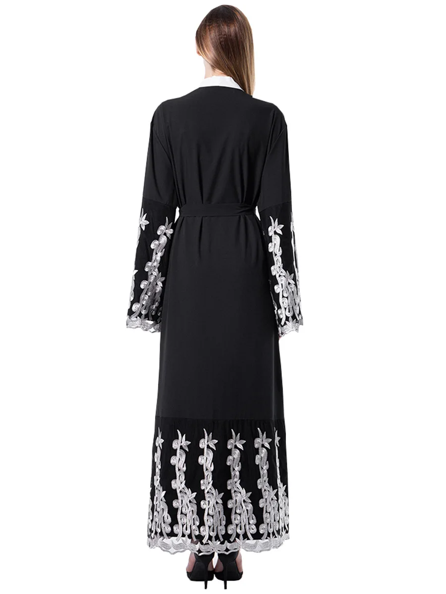 Vestidos Arabes Elegantes Абая для женщин Caftan Marocain Vestido Longo Festa Vestidos Arabes Elegantes Исламская одежда