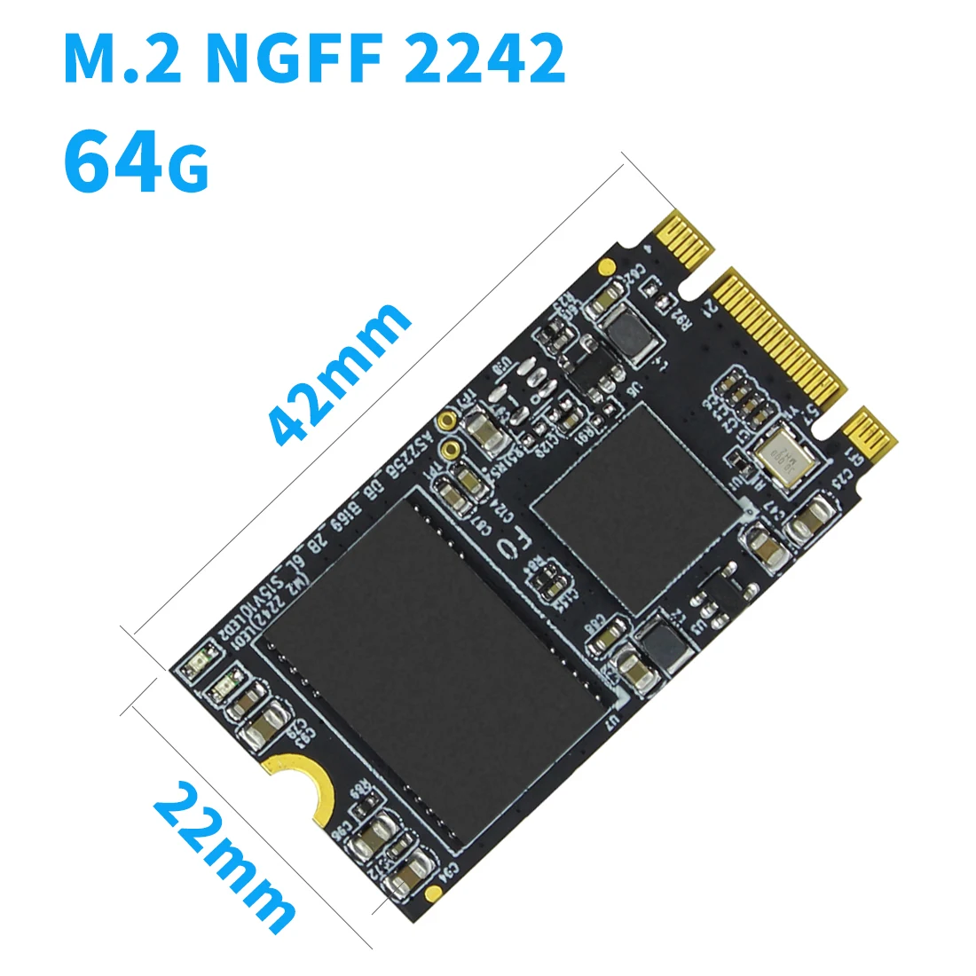 Внутренний твердотельный жесткий диск SSD 64G 120GB 128GB 256GB 512GB ТБ для NGFF SATA 2242 ноутбук