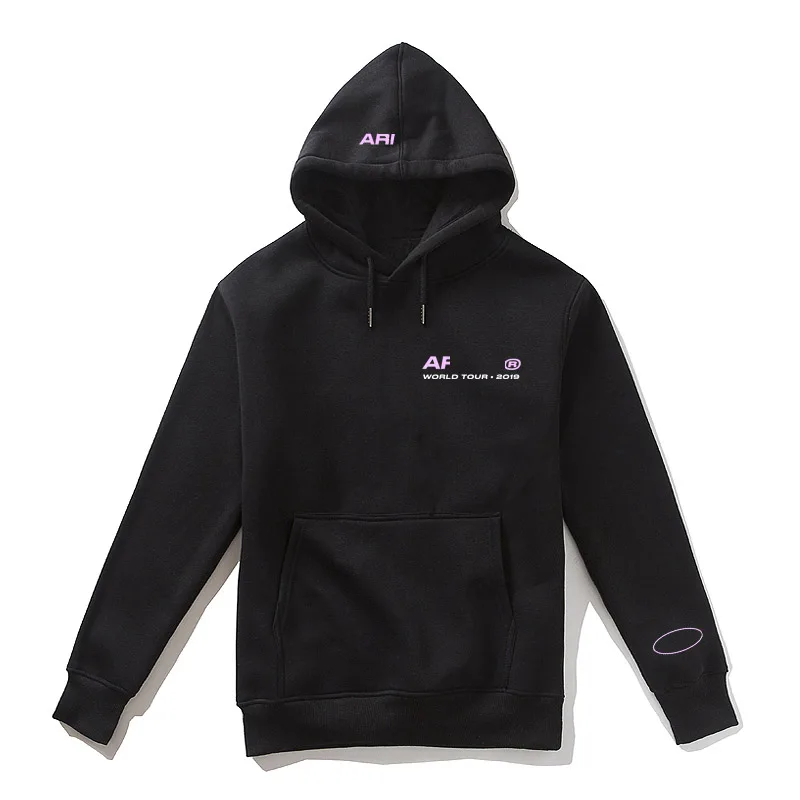 

Exclusive Ari-7007 AriWorldTour Women Hoodies Men sweatshirts Hip Hop Printing Hooded Brand Clothing Jacket Plus 2XL 3XL