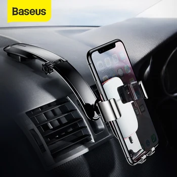 

Baseus Car Phone Holder Gravity Smartphone Voiture Support For iPhone Redmi Samsung Foldable Dashboard Paste Car Holder Stand