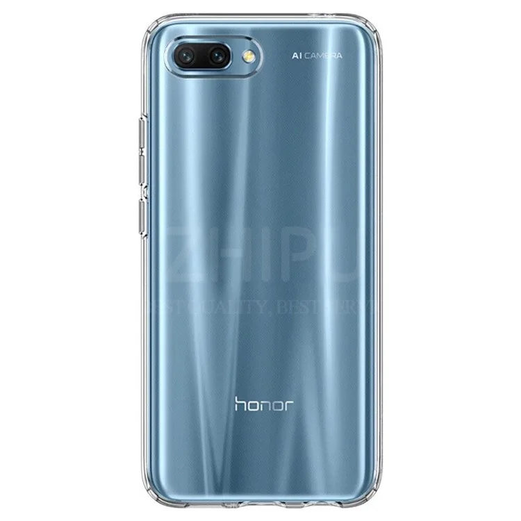 Чехол для huawei Honor 10 9 8 7 6 TPU Силиконовый прочный чистый мягкий чехол для huawei Honor 9X8X8 S 7X7 S 6X прозрачная задняя крышка