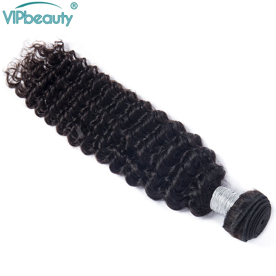 Vip beauty перуанские вьющиеся волосы человеческие волосы на Трессах remy волосы для наращивания 4 шт./лот 1"-28" натуральный цвет