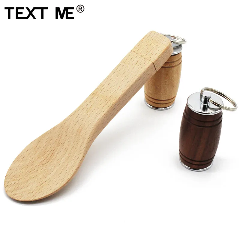 Модель TEXT ME 3, новинка, usb флеш-накопитель в стиле баррель ложка, 4 ГБ, 8 ГБ, 16 ГБ, 32 ГБ, usb 2,0, 64 ГБ, Подарочная флешка
