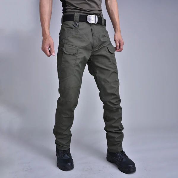 Для мужчин тактические быстросохнущие штаны - Цвет: army green