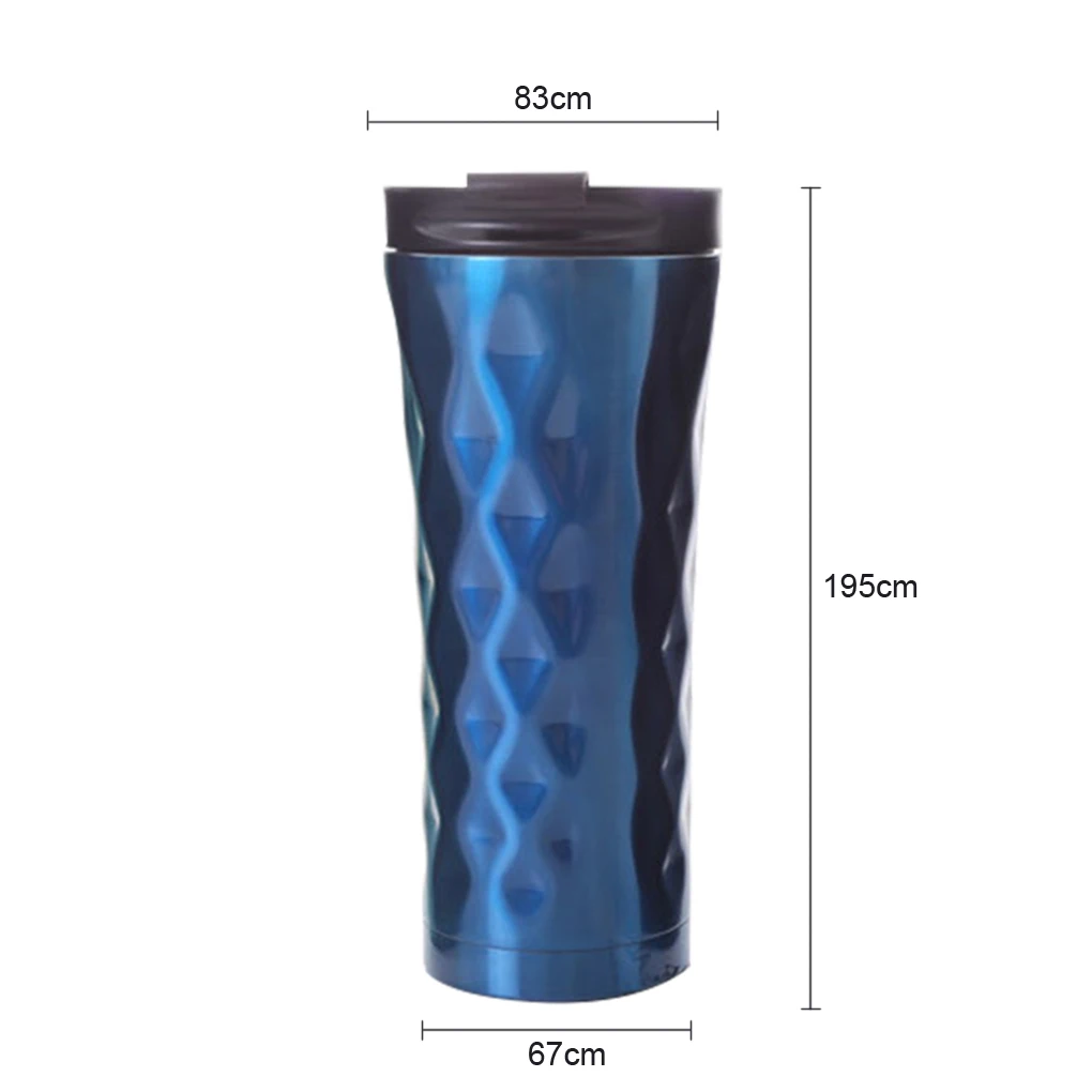 Office Straw Mug Cup 304 Stainless Steel Drinking Cup Bottle Water Insulated Coffee Beer Mug Home Tableware