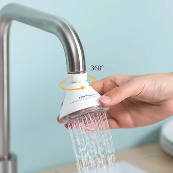 

Kitchen Faucet Aerator Water Saving Device 360 Rotatable Splash-proof Filter Water Purifier Tap Nozzle Bubbler for Home Kitchen