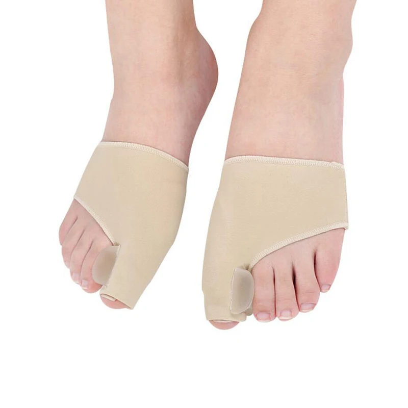 2Pcs Pedicure Toe Separator Valgus Sock Straightener Bunion Corrector Orthotics Feet Bone Thumb Adjuster Correction p0155
