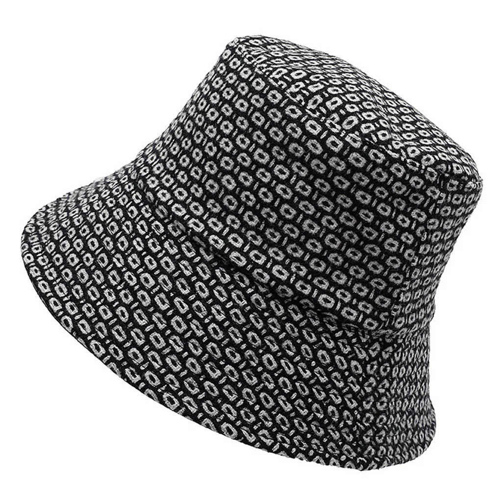 Модная шапка в стиле хип-хоп Панама с геометрическим узором, шапка для женщин и мужчин, хлопковая рыболовная шляпа, солнцезащитный Топ, шапки для рыбака