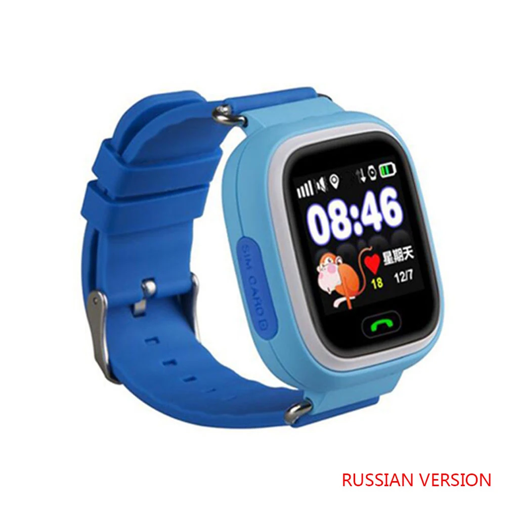 Q90 gps детские Смарт-часы Детские анти-потеря наручные часы SOS Вызов расположение устройства трекер умные часы