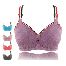 Женский хлопковый минимайзер без косточек, бюстгальтер большого размера с полной чашкой, удобное нижнее белье