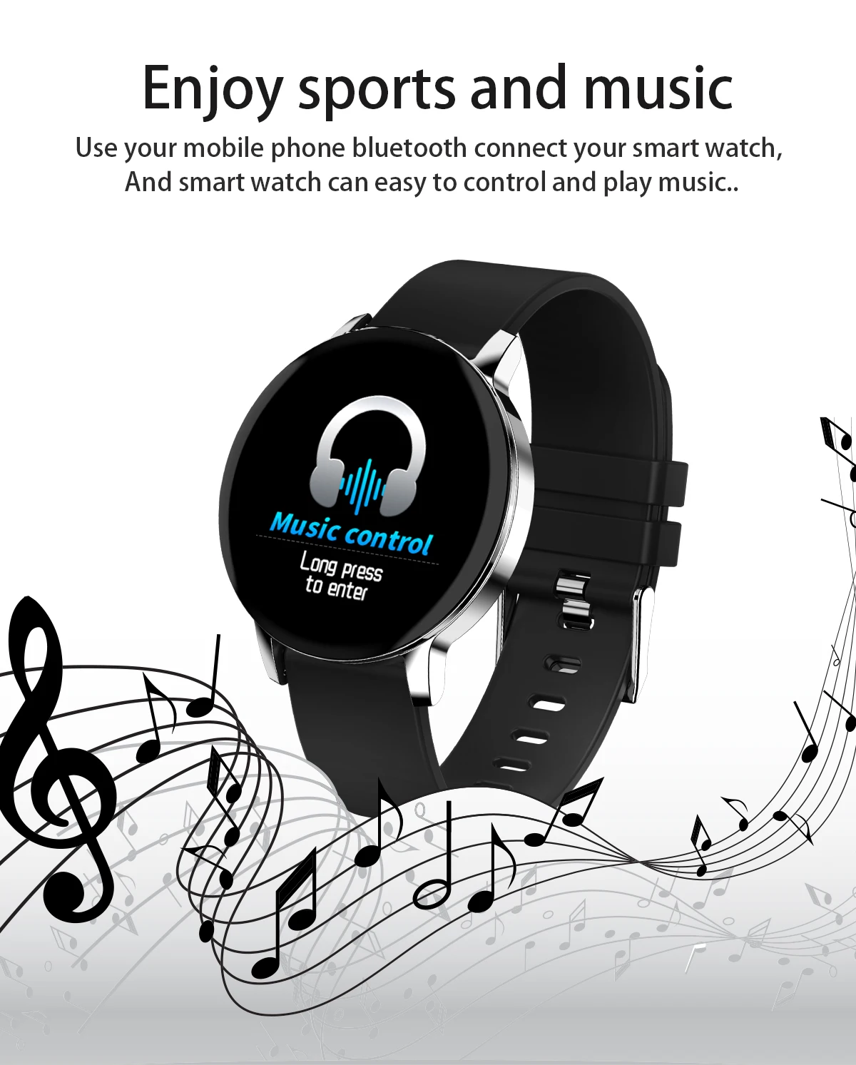 R5 Bluetooth Смарт-часы для мужчин женщин сердечного ритма кровяного давления фитнес-трекер Шагомер спортивный браслет для Apple IPhone Xiaomi