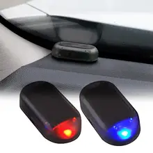 

Car Alarm Flashing Light LED Solar Power Anti-theft Security Fake Warning Lamp Anti-theft Security Fake Warning Lamp Warning Lam