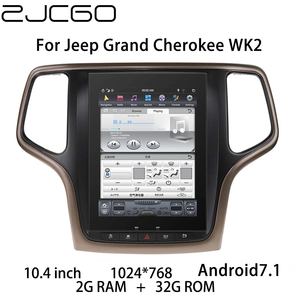 

Car Multimedia Player Stereo GPS DVD Radio Navigation NAVI Android Screen for Jeep Grand Cherokee WK2 2011~2020
