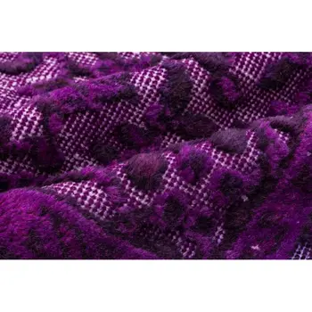 

Handmade Fuchsia Vintage English Carved Area Rug 177x282 Cm-5'10''X9'3''