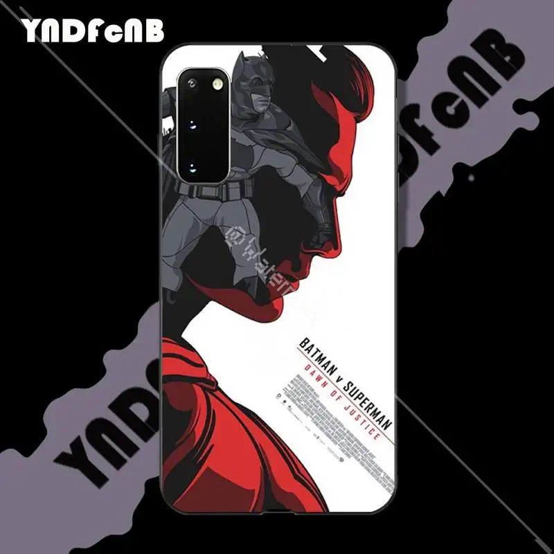 DC Супергерои Бэтмен силиконовый чехол для телефона Samsung galaxy s6 s7 edge s8 s9 s10 lite s20 ULTRA