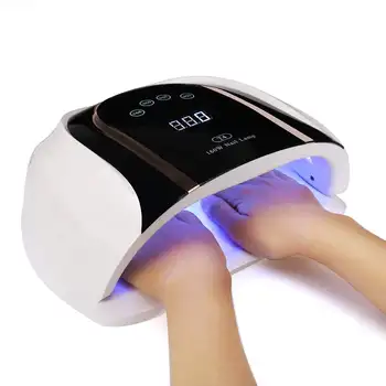 

160W LED Nail Lamp Nail Dryer 54 UV LEDs Lamp Nail Dryer For All Gels Polish Sun Light Timer 10/30/60/99s Auto Sensor Nail Dryer