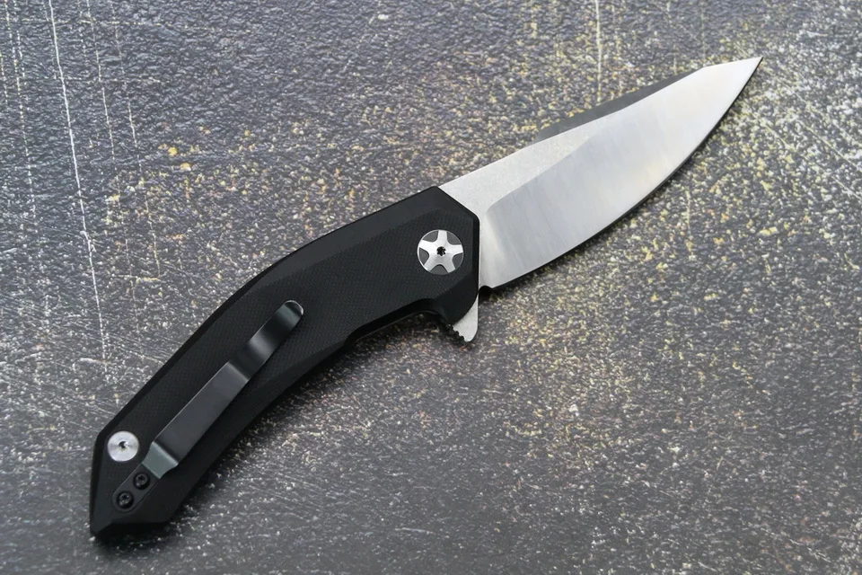 TIGEND ZT0095 складной нож 9Cr14Mov лезвие G10 ручка практичный Открытый Кемпинг Охота Карманный фрукты Ножи EDC инструменты